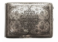 Papierośnica srebrna, Berlin 1933 r. , srebro pr. 800