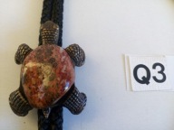 BLO 532 KRAWAT BOLO-ŻÓŁW JASPIS LEOPARD