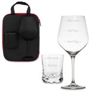 Zestaw z kieliszkami do wina i whisky Froster Who cares Diamond