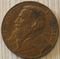 FRANCJA - JULES JALUZOT - FONDATEUR, SOUVENIR DES NOCES 1890