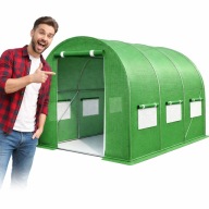 Gruba folia na tunel foliowy ogrodowy szklarnia 2x3,5m wielosezonowa UV 7m2