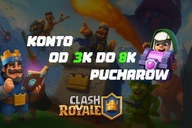 CLASH ROYALE KONTO [3-8 tys. pucharków] Pełny dostęp +