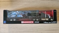 KENWORTH W900 Hardcore Chopper (naczepa z giką motocykla) 1/43 NewRay