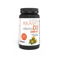 Suplement diety VITADIET Akavit Witamina D3 2000 IU kapsułki 120 szt.