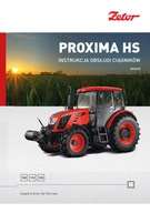 Zetor Proxima HS 100, 110, 120 - instrukcja obsługi ciągników PL (9. 2018)
