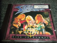 SINNER In The Line Of Fire - Live In Europe 1ST. PRESS 1996 unikat Heavy