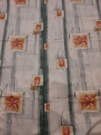 VINTAGE DESIGN JOTEX LADYBIRD 2 ZASŁONY ZASŁONA SKANDYNAWSKA ORYGINALNA