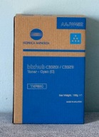 Toner nowy, oryginalny do Konica-Minolta TNP-80C, AAJW452, niebieski-cyan