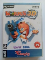 Worms 3D PC CD-ROM 2 płyty CD Gra Polska wersja