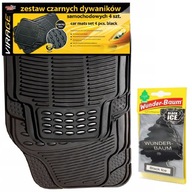 DYWANIKI SAMOCHODOWE GUMOWE KOMPLET UNIWERSALNE ANTYPOŚLIZGOWE + GRATIS