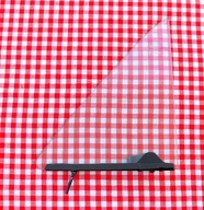 Nowa szyba trójkątna lewa BESPO przód trójkąt Fiat 126p 126 BIS ORYGINALNA