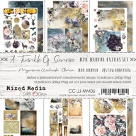 Zestaw dodatków A TWINKLE OF SUNRISE - JUNK JOURNAL 15x30 Craft O'Clock.