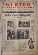 Kurier Literacko-Naukowy1934 oryginalna gazeta kolekcjonerska w tubie