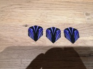 Piórka HARROWS Predator do lotek rzutek darta 3i8