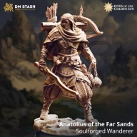 Anatolius of the Far Sand - DM Stash - figurka RPG DnD D&D - druk 3D 14K