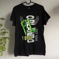 Koszulka z kontrastowym nadrukiem Anvil 140 146 Florida Orlando (476)