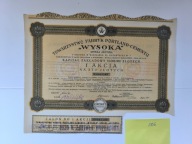 P106# FABRYKA CEMENTU WYSOKA 1929 ROK
