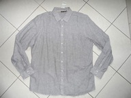LIVERGY LEN NOWA SZARA LNIANA KOSZULA r XL XXL 46