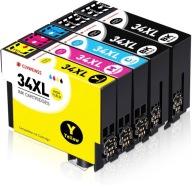 5x TUSZE do EPSON 34XL Zestaw