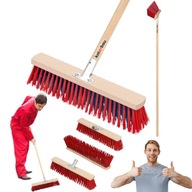 MIOTŁA ULICÓWKA SZCZOTKA ZMIOTKA ZAMIATACZ DREWNIANY KIJ KOTARBAU