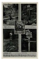 RIESENGEBIRGE KARKONOSZE RZEŹBIONE DROGOWSKAZY SZLAK TURYSTYCZNY