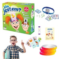 GRA PLANSZOWA ZGADNIJ KIM JESTEM? DLA DZIECI RODZINNA ZGADYWANKA ZGADYWANIE