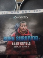 Born survivor bear grylls season 2 6 płyt dvd DVD bear grylls 6 DVD