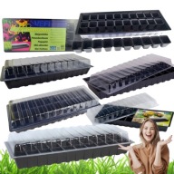 DUŻA TACA DO WYSIEWU – MINISZKLARNIA DO ROZSAD I SADZONEK-60CM x 22CM