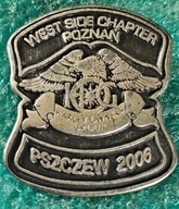 ODZNAKA HARLEY DAVIDSON - WEST SIDE CHAPTER POZNAŃ - PSZCZEW 2006