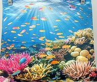 # POSZEWKA - POLIESTER / JEDWAB - 45 X 45 cm - D3