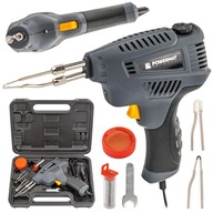 Lutownica transformatorowa Powermat 200 W WYTRZYMAŁA PRECYZYJNA ZESTAW