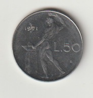 Wlochy 50 lirow 1971