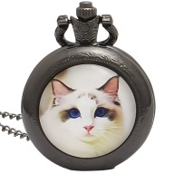 Zegarek, Naszyjnik, Wisiorek - Kot nr.544