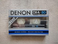 Kaseta DENON DX 4/80, rok 1981