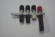 Gramofon Fonomaster klawisze gramofonu z isostatami Unitra Fonica