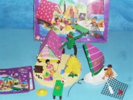 LEGO belville friends Wyspa skarbów namiot łódź palma dziewczynka chłopiec