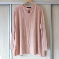 Atmosphere luźny morelowy sweter r. 40 42 Gratis