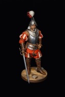 Żywica figurki hiszpański konkwistador z XVI wieku 1/16