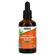 Now Foods Ashwagandha Extract Liquid 59 ml krople