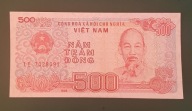 Banknot 500 Dongów 1988, UNC Wietnam