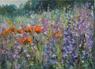 Polana" obraz olejny na płótnie 30x40cm , oryginał Garncarek Al,,,