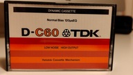 Kaseta magnetofonowa TDK D 60