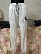 spodnie bawełniane myszka miki wzór bajka anime animowany retro