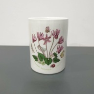 Portmeirion Botanic Garden kubek bez ucha beaker Cyclamen repandum England