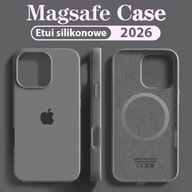 Etui do Apple iPhone 16 Pro Silicone szary carbon wegiel Z LOGO i MagSafe