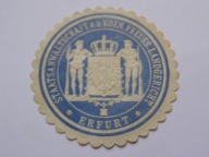 Niemcy - Prokuratura przy Sądzie Landu w m. Erfurt - zalepka