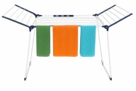 SUSZARKA NA PRANIE DO UBRAŃ STOJĄCA SKŁADANA BALKONOWA KLIPSY NA SKARPETKI