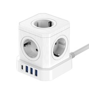 Przedłużacz Kostka Newell GaN Power Cube 9w1 ładowarka 5xAC 3xUSB 1xUSB-C