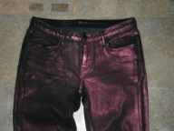 LEVI STRAUSS LEVI'S BROKATOWE LEGGINSY ROZ W28