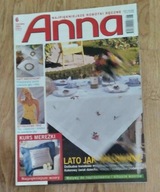 Czasopismo Anna najpiękniejsze robótki ręczne nr 6/2004